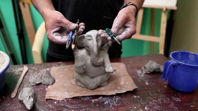 How To Make Eco Friendly Ganesh Idol At Home - Ganesh Chaturthi Special - Simple & Easy