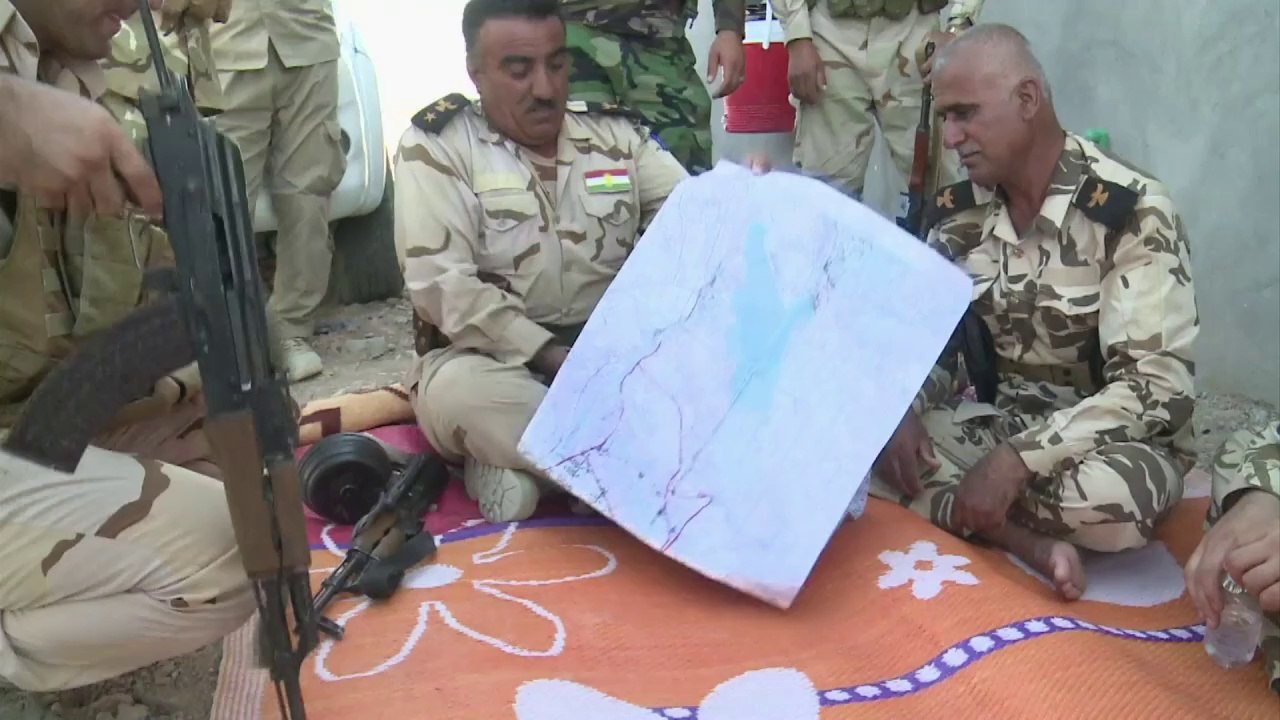 Aufgerieben zwischen Dschihadisten und kurdischen Kämpfern