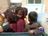 Anti Polio drive at Pak-Afghan border Suspended-28 Aug 2014