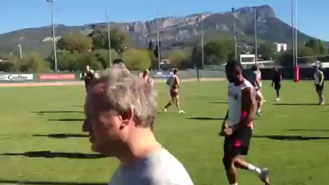Rugby : le RCT se prépare avant le Racing-Métro
