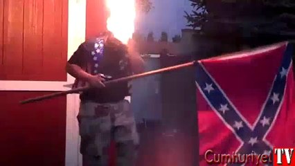 ALS hastalığına destek vermek isterken kendini yaktı