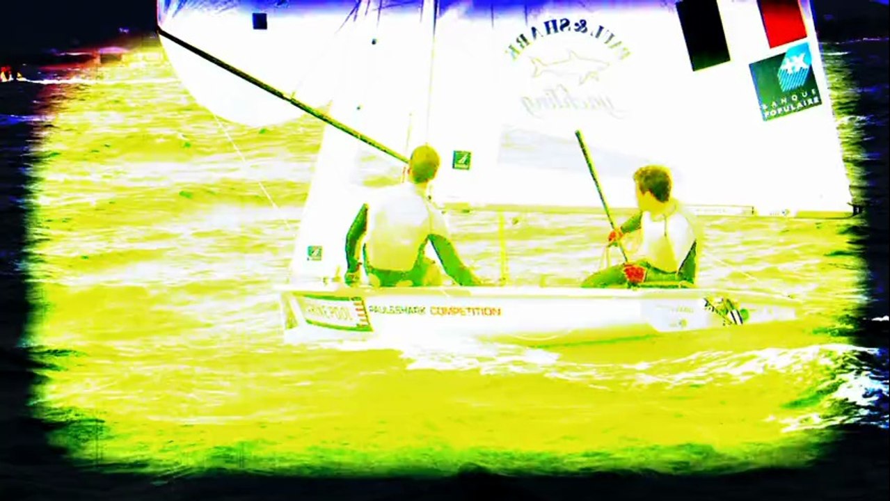 Equipe de France de voile : questions à Sofian Bouvet et Jérémie Mion (470)