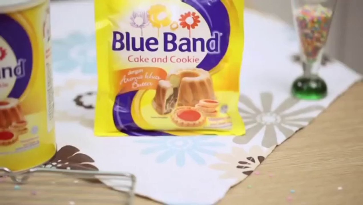 Kue Kering Putri Salju - Cara membuat Candy Pop Snow - Blue Band 2013