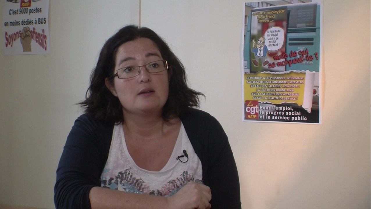 Intérimaires, la CGT dénonce la conduite de la RATP
