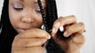 Box Braids Step By Step Tutorial With Single Synthetic Hair Extensions Part 2 of 8