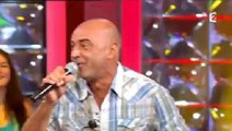 Patrick Bosso épate Nagui en chantant sur France 2