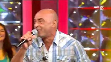 Patrick Bosso épate Nagui en chantant sur France 2