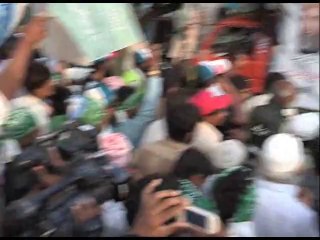 ریلی استحکام پاکستان، 26اگست2014۔ راوی روڈ سے پریس کلب لاہور تک۔ پارٹ4