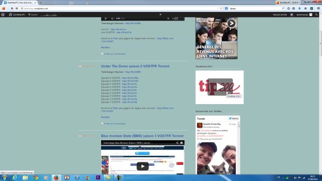 Présentation de mon blog / site !