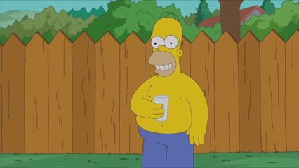Le Ice Bucket Challenge de Homer Simpson