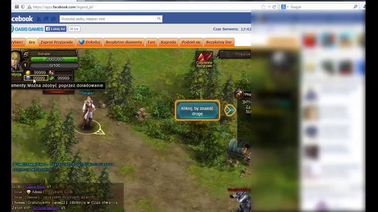 Legend Online Hack For Facebook