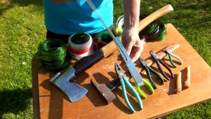 БУТЫЛКОРЕЗ версия 2.0 Применение веревки из бутылки