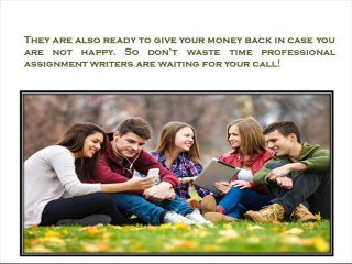 Get Your Term Paper by Professional Assignment Writer