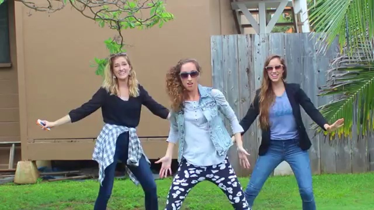 Happy - Pharrell Williams Official Music Video Cover - Gardiner Sisters