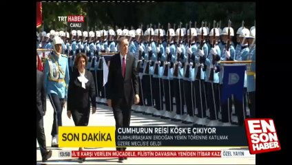 Erdoğan'dan askere ilk selamlama
