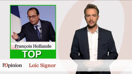 下载视频: Le Top Flop : François Hollande face aux ambassadeurs, Roberto Calderoli victime d'envoûtement