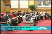 China hopes to mend ties with Vietnam