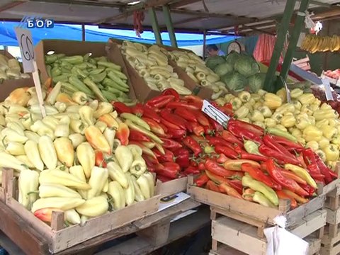 Skupa zelena pijaca- zimnica se još uvek ne sprema, 28. avgust 2014. (RTV Bor)