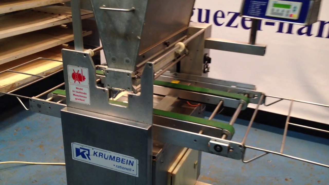 Dressiermaschine Krumpeln DSM 600 gebrauchte Bäckereimaschinen