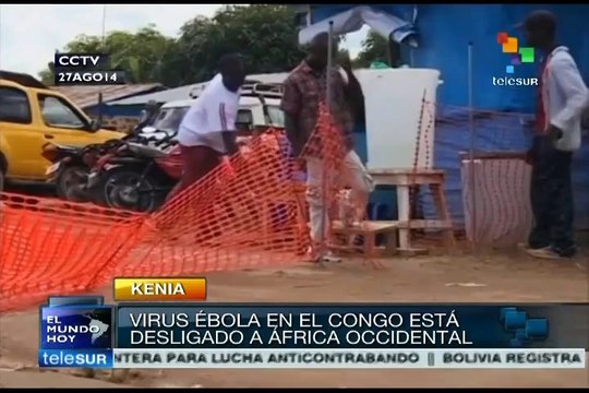 OMS: virus ébola en Congo no tiene que ver con el de África Occidental