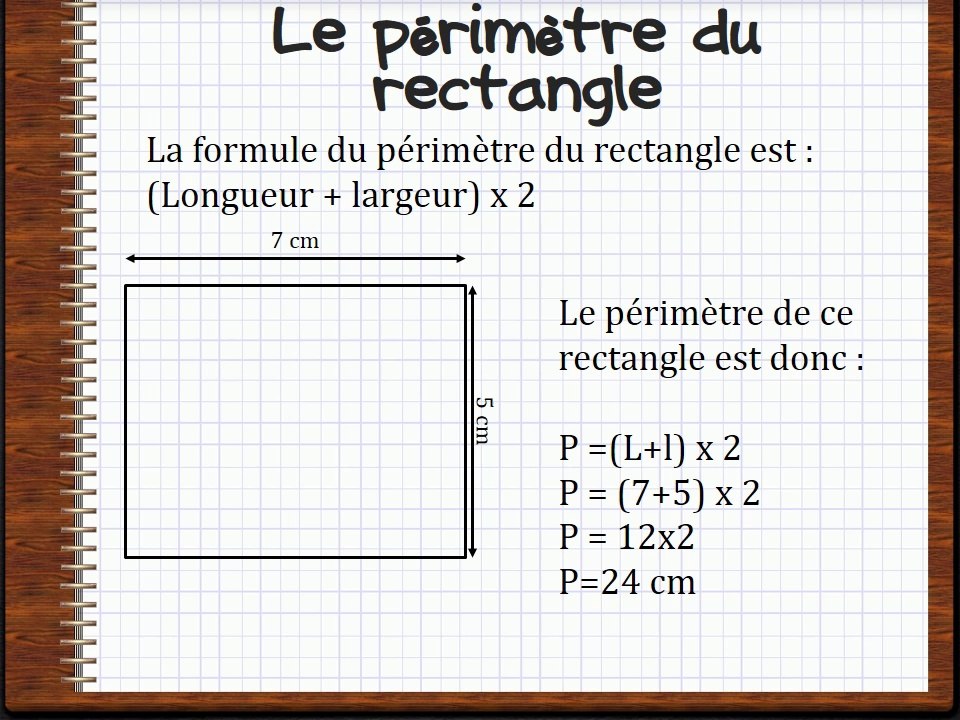 calculer des périmètres