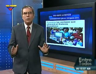 (Vídeo) Entre Todos con Luis Guillermo García del 28.08.2014 (1/6)