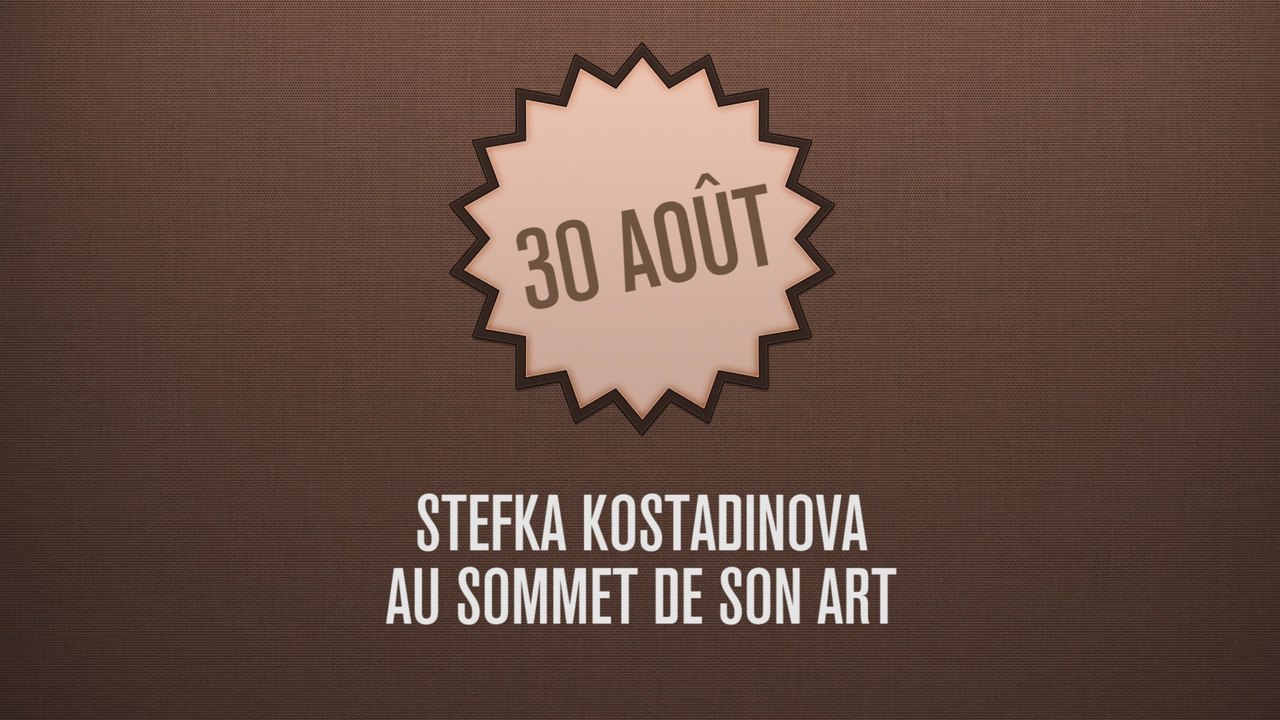 C'était un 30 août: Stefka Kostadinova bat le record du saut en hauteur