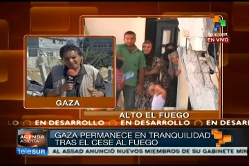 Palestinos se enjugan las lágrimas y se aplican a reconstruir Gaza