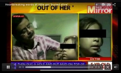 (VIDEO) Fetiţă de şapte ani, SUGRUMATĂ şi ÎNGROPATĂ pe un câmp. Ce s-a întâmplat apoi este INEXPLICABIL!