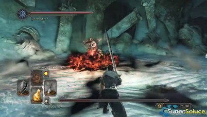 Dark Souls II - Combat contre le Chevalier-Fumerolle