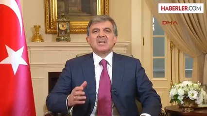 Gül'den Veda Mesajı