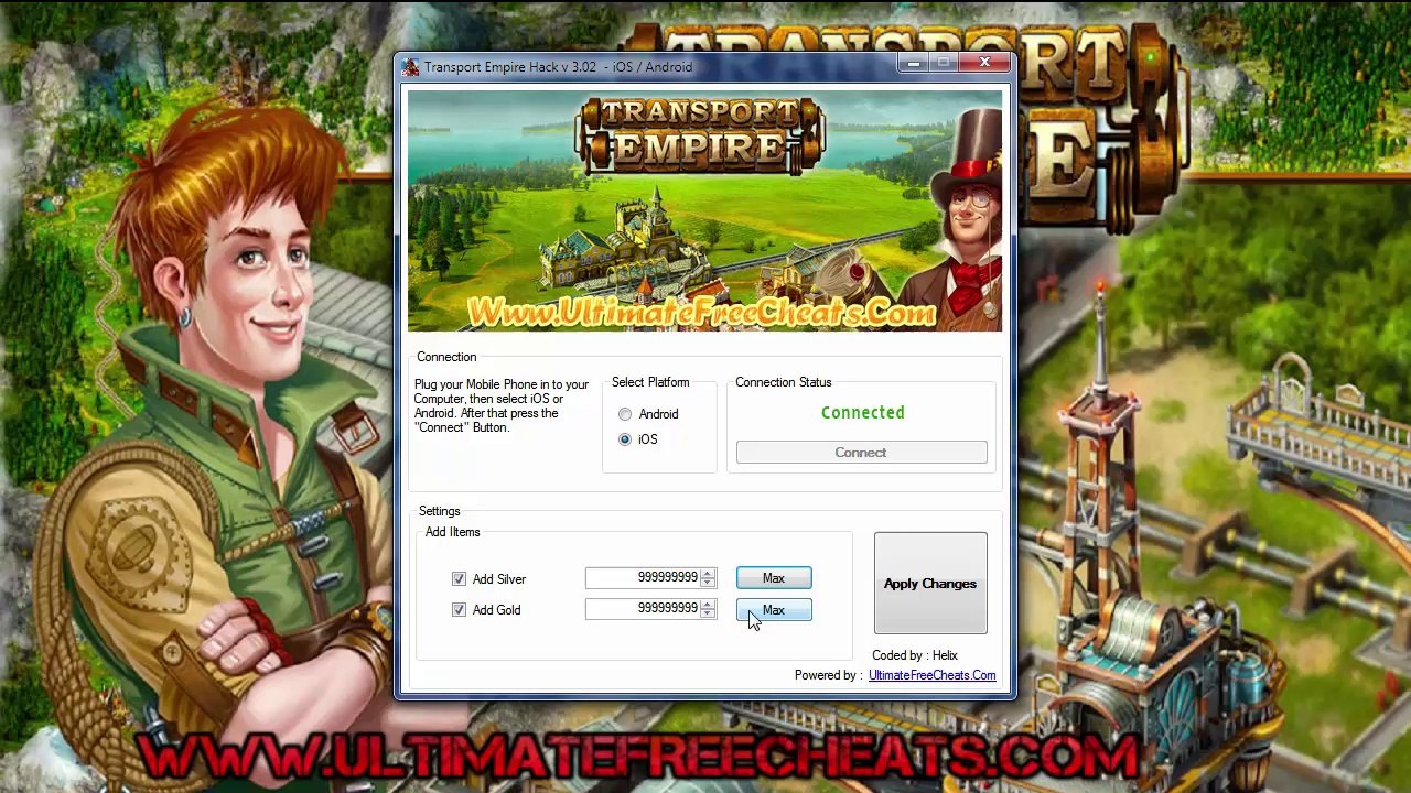 Manuel Pirater Transport Empire argent. or Gratuit - Tutoriel (Mise à jour)