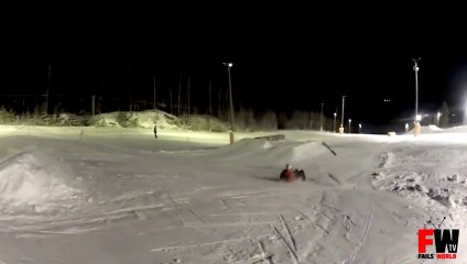 Ski Frontflip Fail - Fails World