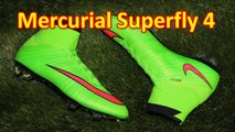 Nike Mercurial Superfly 4 Electric Green/Hyper Punch - Unboxing   On Feet