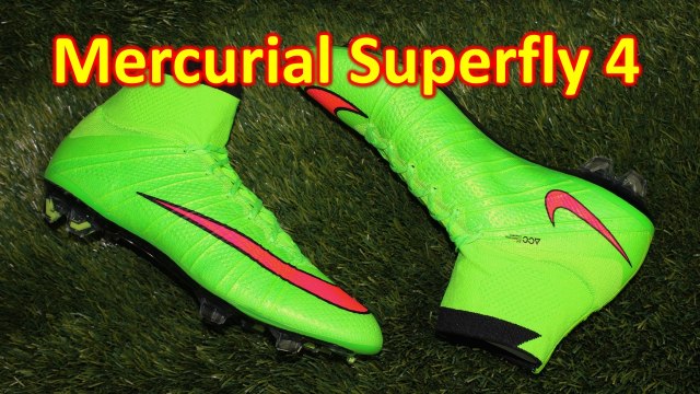 Nike Mercurial Superfly 4 Electric Green/Hyper Punch - Unboxing + On Feet