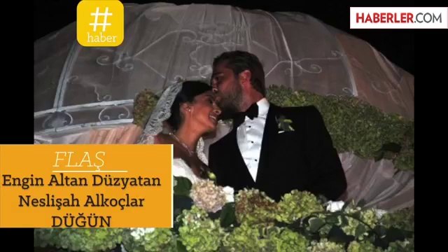 Engin Altan Düzyatan ve Neslişah Alkoçlar Evlendi