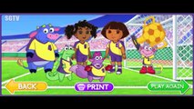 DORA THE EXPLORER Game Episodes for Children - SPONGEBOB SQUAREPANTS Movie Game   Dora & SpongeBob