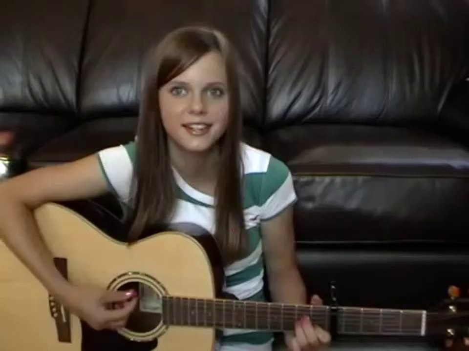 Me singing _One Step at a Time_ by Jordin Sparks