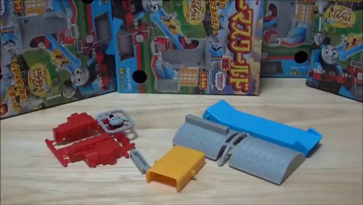 トーマスおもちゃ　ソドー島のお城を全４種つくってみた！早回しだよ。 THOMAS&FRIENDS