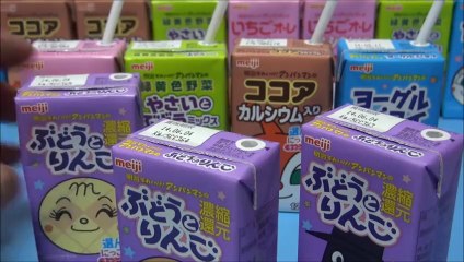 それいけ！アンパンマン　濃縮還元果汁100％ ぶどうとりんご　Anpanman