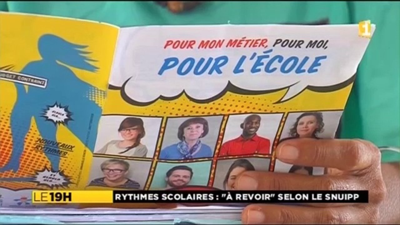 SNUIPP mobilisé contre la réforme des rythmes scolaires