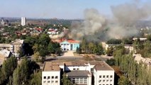 Ukraine War - Kalininsky région de Donetsk attaqué par les forces ukrainiennes 27.08.14