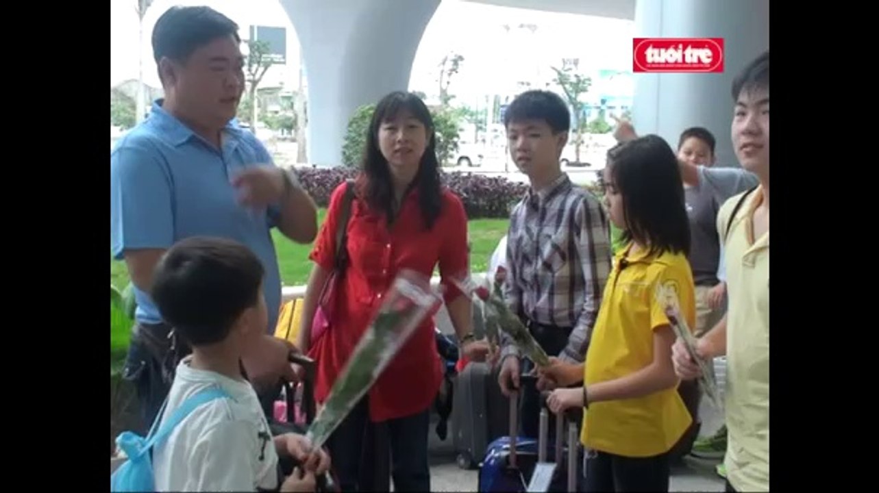 du khách quốc tế -xông đất- Đà Nẵng