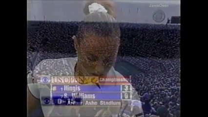Serena Williams vs Martina Hingis 1999 US Open Highlights