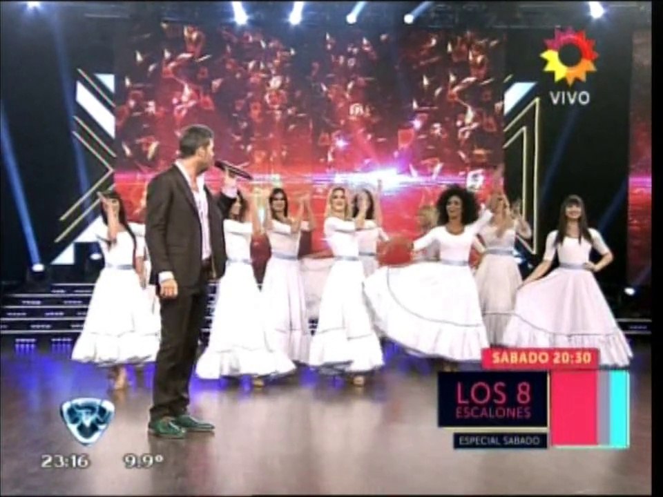 Las Chinitas màs lindas :-) #Folklore #Showmatch