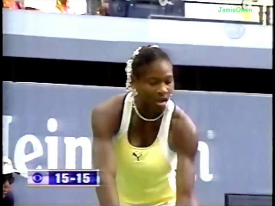 Serena Williams vs Lindsay Davenport 1999 US Open Highlights