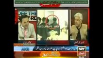 Khawaja Asif is GHATIYA Admi Says Mubashir Luqman - 29 Aug 2014