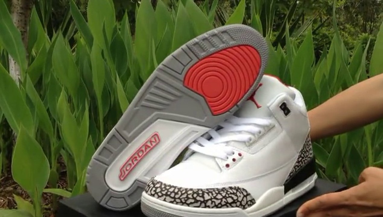 Nike Air Jordan 3 Retro 88 OG Mens Shoes White Black Review From www.kicksgrid1.ru
