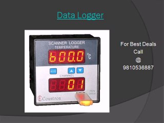 Tachometer, Ph Controller