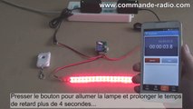 Contrôle à Distance CC Lampe Avec Kit Télécommande de Minuteur Radio